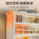 Dust-proof steel bookcase children's bookshelf household storage cabinet multi-layer floor-standing storage cabinet iron storage rack cabinet