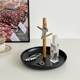 Nordic porch round storage tray desktop key jewelry rack storage tray living room coffee table storage box