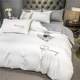 Quilt cover four-piece set simple Nordic style 4 bed sheets quilt cover three-piece set dormitory single bedding dormitory boys 3