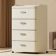 New storage cabinet drawer household storage cabinet living room plastic y material multi-layer chest of cabinet bedroom floor-to-ceiling bedside