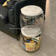 Transparent storage stool storage stool can sit plush toy doll storage box storage bucket multifunction