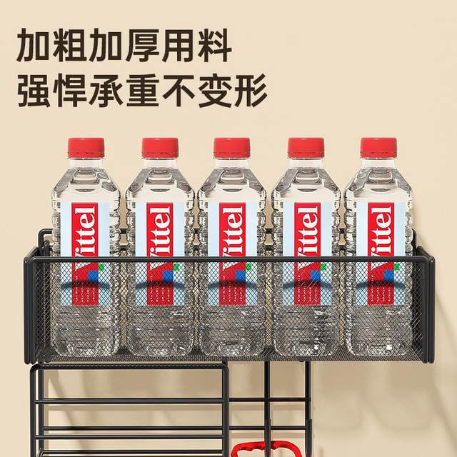 办公室屏风收纳置物架工位整理金属桌面隔板挂篮壁挂式纸巾盒挂架