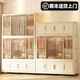 Simple combination wardrobe folding and installation for adult storage cabinet dormitory bedroom children's clothing storage cabinet