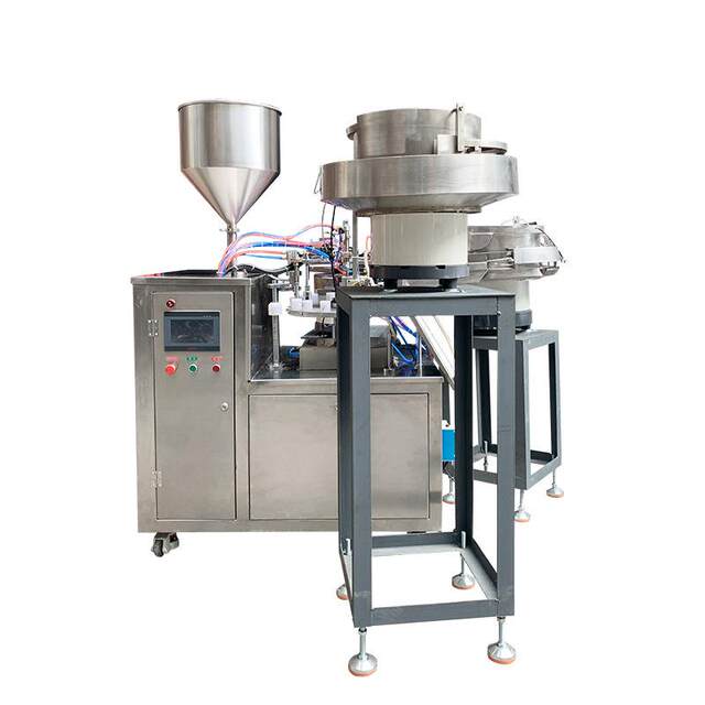Fully automatic filling and capping machine eyelash glue lip shaft nail polish mosquito repellent liquid oral liquid filling machine Guangzhou