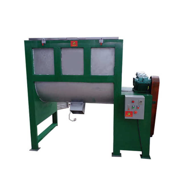 Chemical powder material mixer Horizontal heating mixer Horizontal powder mixer Powder fertilizer mixer