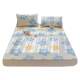 Thai ice silk latex mat three-piece set for summer washable student dormitory home sheets air conditioning mat mother and baby