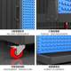 Hardware tool rack workshop movable material rack hole plate double-sided square hole tool hanging plate rack tool display rack