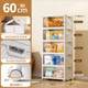 Toy cabinets, clothing, multi-layer plastic storage cabinets, storage cabinets, children's storage, zero food, bedroom installation, free