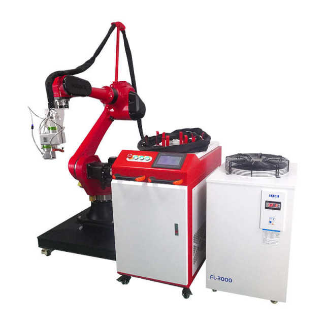 Intelligent robot laser quenching system Industrial robot six-axis robotic arm metal surface hardening multi-purpose