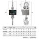 Navik stainless steel waterproof 300kg electronic hanging scale 500kg1T wireless handheld hook scale 2T hanging pound 3 tons