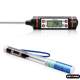 Foot soaking thermometer to measure water temperature and temperature resistance. Milk tank to resist high temperature resistance. Temperature water to measure kettle oil temperature meter