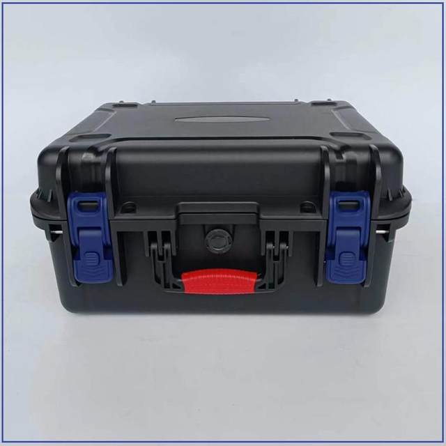 New black portable plastic tool box Car accessories storage box Electronic product protective box pp accessories