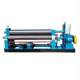 Fully automatic hydraulic electric plate rolling machine small round rolling machine mechanical three-roller plate rolling machine semi-automatic rolling machine