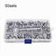 10mm screw big white buckle + tool box tent, baby stroller, tarpaulin buckle Hardware accessories Four-fold buckle
