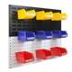 Hole plate louver hanging board hardware tool rack part box multifunction storage rack hanging board workshop wall storage rack