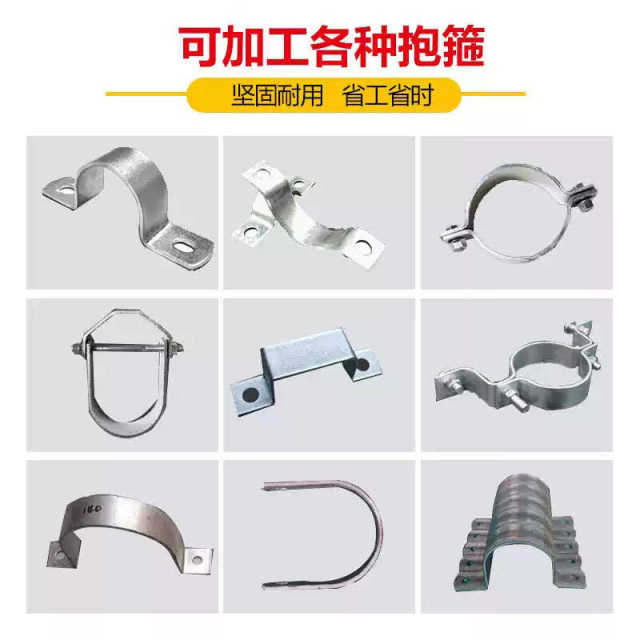 Manufacturer direct sales fully automatic CNC flat iron hoop forming clamp punching bending machine earthquake-resistant support hoop