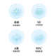 Little sheep bubble mat summer ice silk mat foldable bed sheet summer air conditioning mat bean bean mat