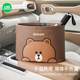 Car seat back storage bag co-driver storage car central control hanging bag multi-function isolation bag
