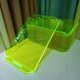 Bread, Western pastry tray cake shop dessert storage dining tray commercial fashion color transparent acrylic custom box
