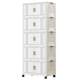 Storage cabinet Storage cabinet Home living room cabinet installation free baby wardrobe snack cabinet organization box storage rack