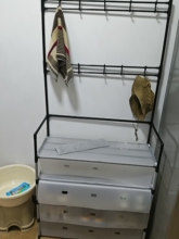 bamboo free-standing Shoe Rack from Yomiego