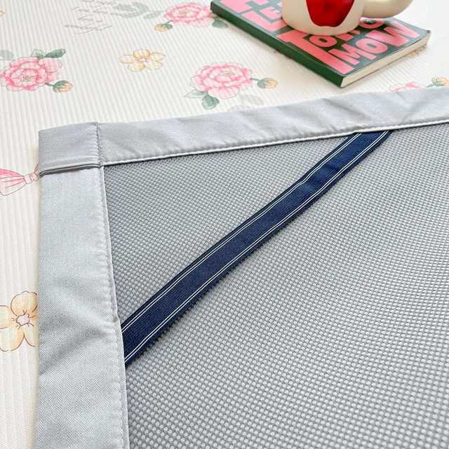 Summer rattan mat ice silk mat three-piece set summer twill composite cool soft mat household washable sheet style