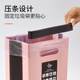 Special kitchen trash can cabinet door wall-mounted garbage trash can household kitchen waste sorting storage bin folding trash can hanging