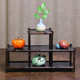 Zizhu Bo Ancient Shelf Tea Set Storage Rack Multi-layer Duobao Pavilion Bamboo Tea Cup Rack Display Rack Desktop Cultural and Drinking Storage Rack