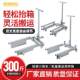 Turnover box handling truck manual egg basket push cart vegetable aquatic basket special truck forklift plastic basket tool truck