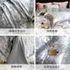 Light luxury high-end quilt cover washing silk four-piece set summer bedding ice silk quilt cover silky naked sleeping sheets bed cover