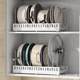 Kitchen snap-adjustment pot lid rack countertop chopping board storage rack multi-function pot lid pot drain rack storage cabinet storage