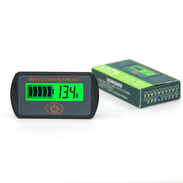 Voltage meter Lead acid battery lithium battery capacity display power display module 12V24V48V60V72V