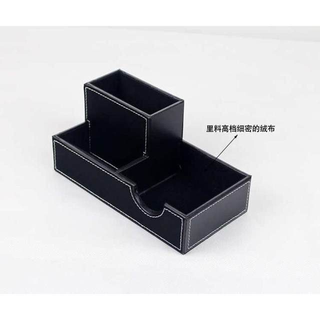 Liran Pen Holder European-style office desktop storage box Multi-function business card Student cute personality creative fashion