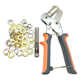 Air hole set 10mm buckle shoes installation corns hand tools hand compressed eye tarpaulin eye ring buckle metal buckle pliers