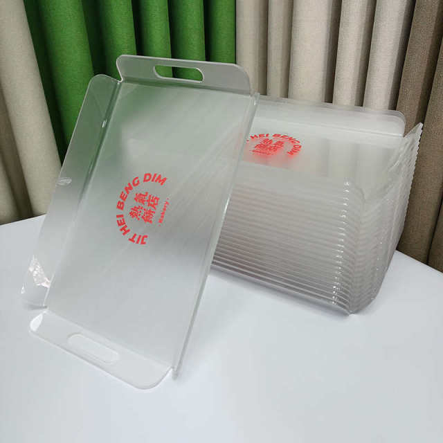 Bread, Western pastry tray cake shop dessert storage dining tray commercial fashion color transparent acrylic custom box