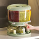 One-forget rotating rice bucket insect-proof moisture-proof sealed rice box household rice grain storage box