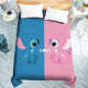 Stitch bed sheet Stitch bed cover cartoon single piece dormitory bed cartoon cute summer children student single bed