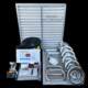 Air shower room accessories Air shower room fan Air shower room controller Stainless steel air shower room color steel plate air shower room filtration