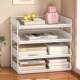 Student desk layered storage rack dormitory study table multi-layer sorting storage rack desk desk bookshelves table display rack