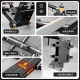 Tile cutting machine push knife manual push-pull scratch knife hand push high-precision cutting tiles special tool tool