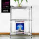 Selected Guangzhou Foshun small pipe 3-layer 70-high metal storage rack Kitchen and bathroom storage rack organizer