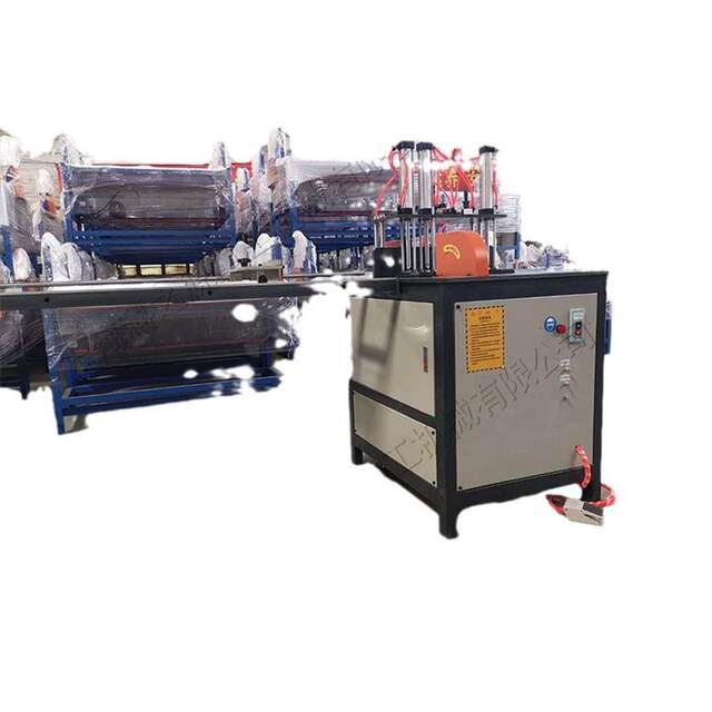 Pneumatic hydraulic automatic aluminum cutting machine aluminum profile door and window material breaker small saw blade counter top grinding and opening machine
