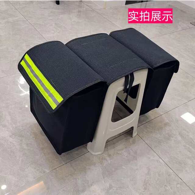 摩托车挂包侧边包邮包快递帆布驮包电动车后座车尾包工具包挎包