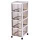 File cabinet information cabinet office desktop drawer storage box file cabinet multi-layer snack storage rack