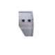 Shandong Fangyuan Concrete Mixing Station Wear resistant parts mixing arm middle blade edge scraper side lining plate mixer accessories