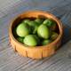 Dormitory key storage box desktop remote control basket woven literary dried fruit snack basket small fruit tray