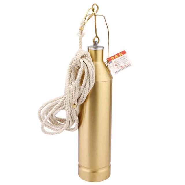 Oil tank sampling barrel stainless steel sampler copper 500ml diesel sampler chemical oil water quality sampling barrel