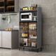 Sideboard Modern simple storage cabinet Light luxury kitchen microwave oven Household storage rack Living room wall storage cabinet