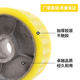 Concrete mixer rubber wheel accessories friction rubber castor mortar cement mixer rubber wheel polyurethane wheel roller