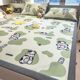 Ice silk mat sheet three-piece set 2025 new cartoon dormitory single L people summer air conditioning mat summer cool pad water